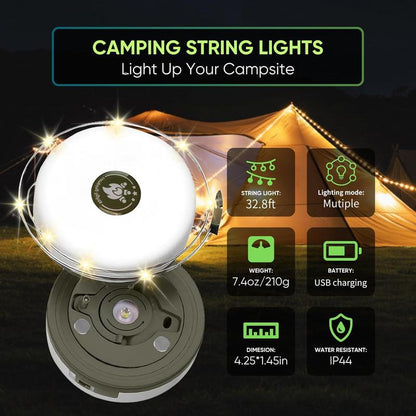 Camping light string